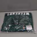 EGELEXY Football Game Day Sweatshirts Weekends Coffee and Football Sweatshirt Women Football Mom Crewneck Pullover 2 XL, Green