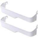 Sikawai 2 Pack 240337901 Refrigerator Door Bin Shelf Rack Replacement Parts Compatible With Frigi-daire Ken-more Door Retainer Rack Replaces AP2115858, 240337904, 240337905