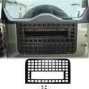 Car Trunk Storage Basket Organizer Side Cargo Rack Modular Compatible with Land Rover Defender 90 110 130 2020-2025 Car Rear Door Foldable Table Tailgate Table (Trunk Hang Things Grid Plate-C)