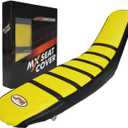AnXin DRZ400 Seat Cover,Dirt Bike Seat Cover Gripper Soft Rubber for DRZ400 DRZ400E DRZ400S DRZ400SM All Year Yellow