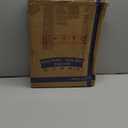 Stadium Seat for Bleachers with Back Support and Wide Padded Cushion Stadium Chair - Includes Shoulder Strap and Cup Holder (Orange)