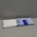 THREAD SPREAD 100% Cotton Pillowcases Standard/Queen Size Sets of 2-400 Thread Count White Cotton Pillowcases, Ultra Soft Cooling Sateen Weave Pillow Cases for Sleeping, Sets of 2 Pillow Covers