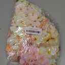 ATTGREAT 210 Pcs Mini Silk Flower Heads Small Fake Rose Daisy Faux Flowers Bulk for Crafts Artificial Loose Fabric Flowers Heads Sunflower Bulk for Wedding Hair Cap Dresses Decorations, Cream
