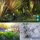 SUNVIE 6W Low Voltage Landscape Lighting LED Landscaping Lights Warm White Low Voltage Lighting Waterproof Landscape Spotlights with Connectors Spot Lights Outdoor for Tree Wall Pathway Yard, 4 Pack