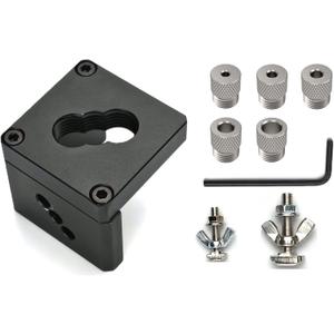 Aluminum Extrusion Drill Jig & Tap Guide 2 in 1 Access Hole For 20 30 40 Series European Standard Aluminum Profile