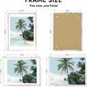Hongkee 18x24 Frame, Distressed White Wood Style - Display Posters 16 x 20 with Mat or 18x24 without Mat, Wall Mounting Horizontal and Vertical, 1 Pack