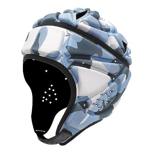 Soft Flag Football Helmet 7v7 Youth Kids Football Helmet Padded Helmet Rugby Headguards Football Gear for Youth Kids
