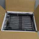 6 Tiers Metal Shoe RackLarge Capacity Shoe Rack Holds 24 Pairs of Shoes, Durable and Stable, Adjustable Metal Shelf Stackable Shoe Shelf for Entryway, Hallway, Living Room, Closet (27.8" x 10.8" x 39.2", Rustic Brown)