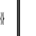 IFOOTAGE Round Base Monopod A300, 60" Camera Tripod Monopod Aluminum Studio Light Stand with 1/4'' & 3/8'' Screw/Light Adapter for Camera, Tripod Head, RingLight, Streaming, Interview, Payload 22lb