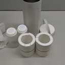 Portable Breast Milk Cooler for Travel, 22oz Large Capacity Breastmilk Chiller for Working Moms, 360 Cooling Keeps Milk Chilled 24 Hours, Includes 2 Baby Bottles, Breastfeeding Essentials (Grey)