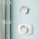 Petrichor Nest Thermostat Wall Plate - Compatible with Google Nest Thermostat 2020 - Nest Thermostat Trim Kit, Nest Thermostat Wall Plate Cover Accessory Easy Installation - Snow