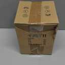 Cute Foxes LED Table Lamp - Modern Minimalist Bedside Lamp with Round Flaxen Fabric Shade for Nightstand, Perfect for Bedroom Ambiance (C38)