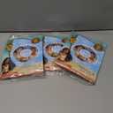 3 x Disney Moana 2 Character Inflatable Swimming Pool Float Ring 17.5 Inches
