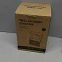 Bathroom Organizers and Storage, Makeup Organizer (Sturdy Durable Attractive), Ideal for Vanity, Countertop, Counter, Perfume, Skincare, Cabinet, Cosmetic, Dresser Organizer (Black) (3 Drawers)