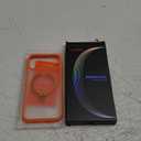 TORRAS Q3 Spin for iPhone 17 Pro Max Case with 360 Magnetic Stand, Wireless Charging Compatible, Hard PC Case for 17 Pro Max Phone Case with Stand, Translucent Cosmic Orange