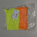 Women's Neon Scrunch Crew Socks 80s 90s Retro 3-Pack Cotton Stacked Boot Calf Cozy Ribbed Slouchy Socks Size 5-10 (1-white/Neon Green/Neon Orange)