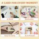 Affirmation Cards for Women  53 Daily Motivational Cards with Display Stand | Inspirational Self-Care & Meditation Gift, Birthday Gifts for Women & Best Friends