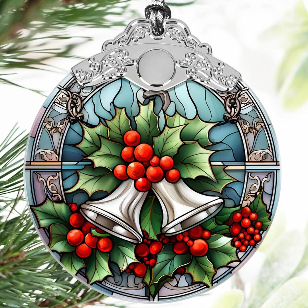 Touber Christmas Bell Ornaments Clearance, Christmas Tree Ornaments, Gift for Bell Lovers