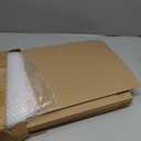 Janlaugh 10 Sets Vinyl Record Mailers 12.6 x 12.6 x 1" Shipping Boxes Easy Fold Album Corrugated Cardboard Box with Fragile Stickers and Bubble Bags for Packing Shipping Moving Storage(Kraft Color)