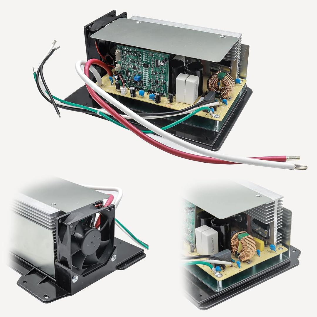 WF-8955-MBA 55 Amp Power Converter for RV - 3 Stage Smart Charger for Lead-Acid & Lithium Batteries, Compatible with WF-8955PEC/WF-8955-AD-MBA, Efficient Power Conversion & Auto Voltage Regulation