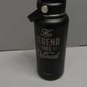 Retirement Gift for Men, Insulated Stainless Steel Water Bottle 32oz, The Legend Has Retired, Vacuum Chug Lid Travel Tumbler for Friends Grandpas Coworkers, Gift for Birthday Christmas Farewell Party