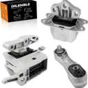 Engine Motor Mount & Trans Mount Replacement for 2014 2015 2016 2017 2018 2019 2020 2021 2022 Cooper 1.5L L3 Turbocharged Engine, Engine Mount Set of 3 Replaces OE# A70061 10122 4009603