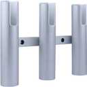 Aluminium Wall-Mounted Fishing Rod Holder for Boat, Garage & Marine - Holds Rods & Poles