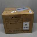 CTIME 3-Tier Medicine Organizer - Portable Medicine Cabinet with Leather Handle, Empty First Aid Kit for Home