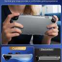 Clear Case Protector for Nintendo Switch 2(2025), KOVA TPU Grip Protective Cover Skins for Nintendo Switch 2 Joypad & Console with Tempered Films& Thumb Caps, Accessory Kits Compatible with New Switch