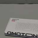 OMOTON Wired Keyboard for Mac Devices ONLY with Dual Interface, Comfortable Typing Angle & Stable Connection, Compatible with MacBook, iMac, Mac mini, PC-White