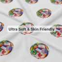 World Cup Soccer Beach Towel World Cup Merchandise with Soccer Flags White Towel 30x60 Inch Large Soccer Towel Soft Unisex for Pool Gym Beach Fan