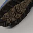 KEEN Unisex-Child Wanduro Low Height Waterproof Easy on Durable Hiking Sneakers (6 Big Kid, Vintage Indigo/Scarlet Ibis)