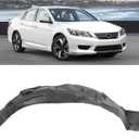 HECASA Front Inner Fender Liner Compatible with 2013-2015 Honda Accord Sedan Replacement for 74100T2AA00 HO1249150, Splash Shield Guard Right Passenger Side
