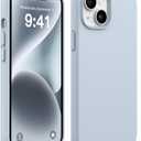 AOTESIER Compatible with iPhone 14 Case, Full Body Food-Grade Silicone Wear-Resistant, Anti-Drop Protection with Soft Anti-Scratch Microfiber Lining Phone Case for iPhone 14, 6.1 inch,Baby Blue
