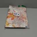 Autumn Leaves Placemats, Orange Botanical Place mats for Dining Table, Non-Slip Washable Indoor Outdoor Celebration Decorative Placemat Set of 6 (18x12 Inch (6PCS))