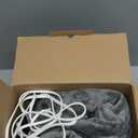 Tefici Electric Heated Blanket Throw, Super Cozy Soft 2-Layer Flannel 50" x 60" Heated Throw with 6 Heating Levels & 4 Hours Auto Off, Machine Washable, ETL&FCC Certified, Home Office Use, Grey