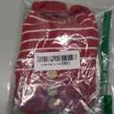 Dog Knitted Sweater with Wooden Buttons Cozy Pet Striped Winter Clothes for Chihuahuas Small Dogs Cats Boy Girl,Red,S