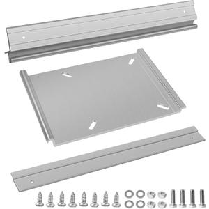 Boat Seat Pedestal Base Slider SP-15900 Tilt-N-Slide Mounting Plate Set for Bench Style Seats, Bench Style Seat Plate on 15-Inch RailsHeavy-Duty Aluminum Boat Seat Pedestal Base