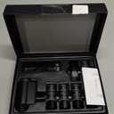 Featwell Car Air Freshener, Three Adjustable Modes Intelligent Car Aroma Diffuser, Rechargeable Car Aroma Diffuser, Black