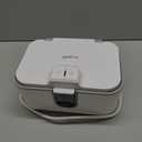 Baby Wipes Warmer, Larger Capacity Wipe Dispenser, Even Heating Diaper Wipe Warmer with Night Light, On/Off Switch, White