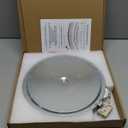 UPGRADED WB30T10130 12" Dual Haliant Surface Element Replacement for GE Stove, AP4344395 12"/9" Dual Radiant Surface Element, PS2321564 12 inch Burner Replace AH2321564 1474216