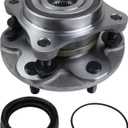 MACEL 515040 4WD Front Wheel Bearing and Hub Assembly Compatible with 05-19 Toyota Tacoma, 03-19 Toyota 4Runner, 07-14 Toyota FJ Cruiser, 03-09 Lexus GX470, 10-19 Lexus GX460, 6lugs w/WBS