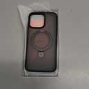 TORRAS Magnetic Ostand for iPhone 15 Pro Max Case, Military Grade Drop Tested, Compatible with MagSafe, Built in Kickstand, Translucent Slim Back Soft Edge 6.7 inch 2023, Frost Black