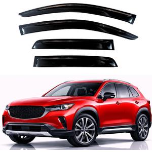 KPY Rain Guards Fit for 2023-2026 Mazda CX-50, Out-Channel Window Visors Vent Wind Deflectors 4PC, Car Accessories for 23-26 Mazda CX50