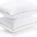 Ultra Soft Pillow Set of 3 Standard Pillows Extra Fluffy Microfiber Filled Pillows for Comfortable Sleep, Pillow for Sofa, Bed & Chair (Queen Size, 17inch*27inch, White) -3 Piece