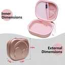 LTGEM Case Compatible with Tune 510BT 520BT 500BT 570BT 660NC 710BT 720BT 770NC & Live 460NC 660NC 670NC 770NC 760NC Headphones, Rose Gold