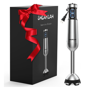 1000W Powerful Immersion Blender handheld, 2025 New Update Hand Blender with 25-Speed, Scratch-Resistant Corded Hand Mixer with Heavy-Duty Copper Brushless Motor and Gift Box
