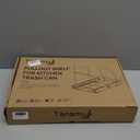 Tanamu Pull Out Trash Can Under CabinetUnder Sink Slide Out Garbage for KitchenRequires 13" W X 18" D Minimum CabinetsChrome Adjustable for 7-10 Gallon Trash Can