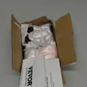 VEVOR 1/2" D-Ring Shackle, 4 Pack Alloy Steel Shackles 17637 lbs (8 Ton) Break Strength with 5/8" Screw Pin, Heavy Duty Off Road Vehicle Recovery Shackle, Towing Accessories for Jeep Truck, Black