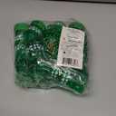 4E's Novelty St Patricks Day Shot Glasses Bead Necklaces, Pack of 12  Green Irish Gifts Party Favors Supplies, St Patricks Day Accessories for Adults (Transparent Green With Shamrock)